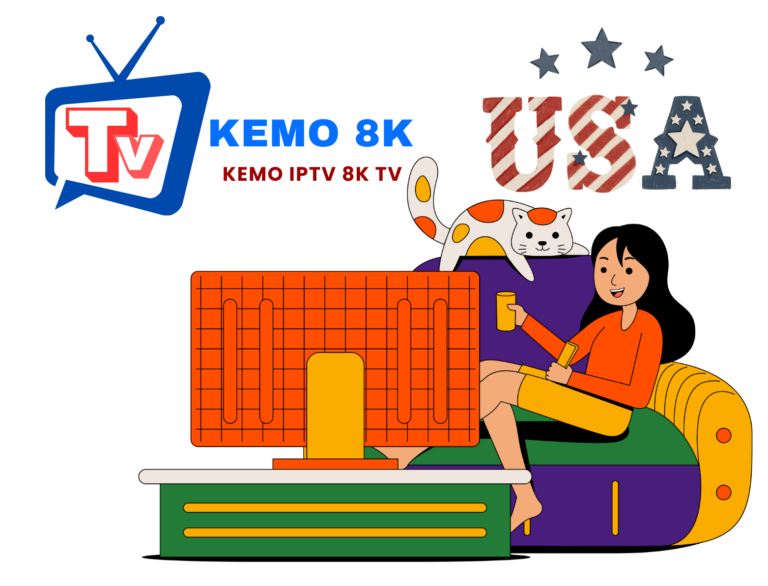 Kemo IPTV 8K TV – Best IPTV Service Free Trial USA Homr page Image