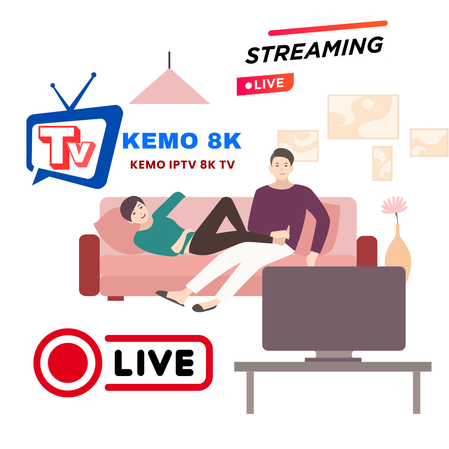 Kemo IPTV 8K TV – Ultimate IPTV Experience