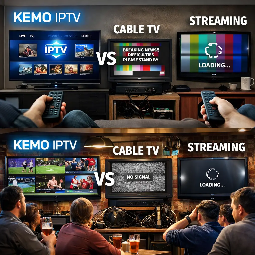 Kemo IPTV vs Cable vs Streaming Which Is Best in the USA 2026